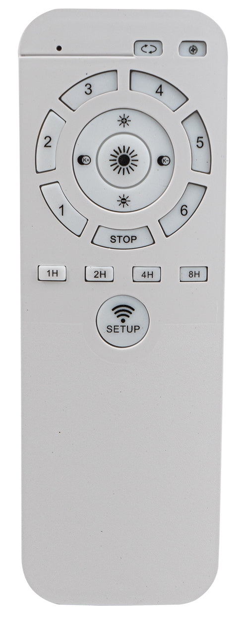 ARlight CFC 9501 WΗ ΑΝΕΜΙΣΤΗΡΑΣ ΟΡΟΦΗΣ ΜΕ LED ΦΩΤΙΣΜΟ 3COLORS+CONTROL