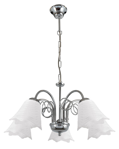 ARlight PDT 2041-5 CR # 5/Φ ΣΚΕΛΕΤΟΣ ΕΛΑΤΗΡΙΟ ΛΕΥΚΟ ΓΥΑΛΙ 5ΧΕ14
