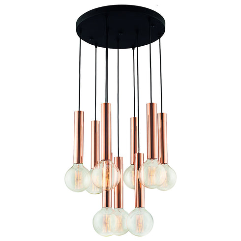 PDC 6445-9 PENDANT POLYFOTO ARlight EXCLUSIVE COLLECTION WITH COPPER TUBES