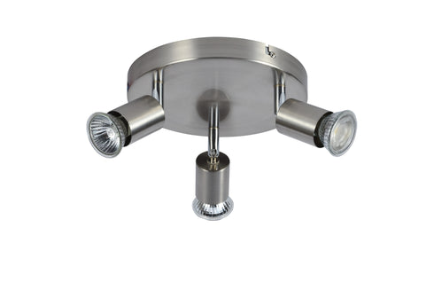 ARlight CCC 5215-3 ΝΜ 3/Φ ΟΡΟΦΗΣ ΣΠΟΤ ΝΙΚΕΛ ΜΑΤ 3ΧGU10