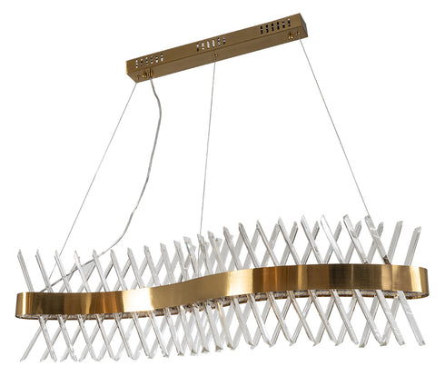 ARlight PDC 679 GD ΡΑΓΑ LED ΣΤΕΦΑΝΙ ΣΧΗΜΑΤΟ "S" ΚΑΙ ΚΡΥΣΤΑΛΛΑ