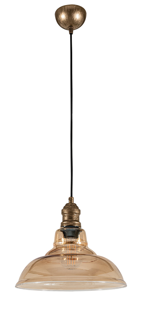 ARlight PDT 1459 ΗΝ 1/Φ ΓΥΑΛΙΝΟ ΚΑΜΠΑΝΑ ΜΕΛΙ 1ΧΕ27