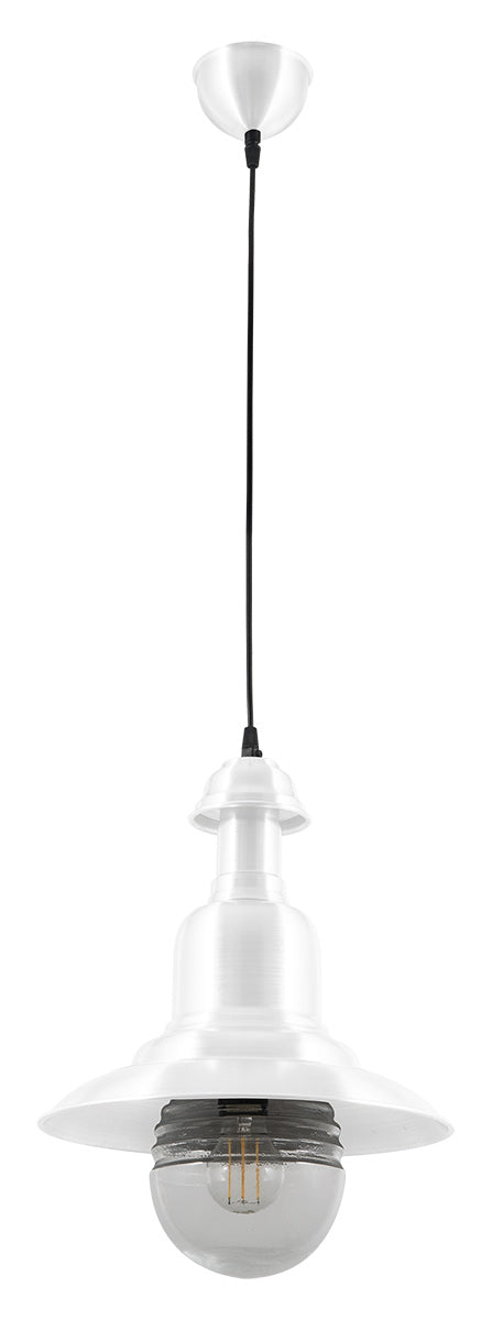 ARlight PDA 194 WH ΚΡΕΜ 1/Φ ΑΛΟΥΜΙΝΙΟΥ ΑΣΠΡΟ ΠΥΡΟΦΑΝΙ Φ32 1ΧΕ27