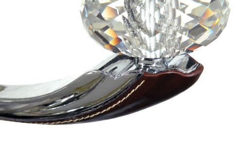 PDC 603-5 PENDANT MULTIPLE ARlight WITH CRYSTAL AND LEATHER (6 LAMPS)