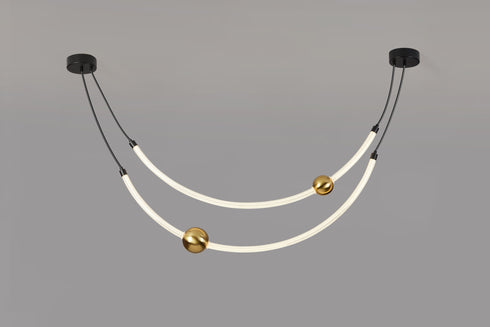 ARlight CCC 705-1 ΟΡΟΦΗΣ LED 2 ΗΜΙΚΥΚΛΙΟΙ ΣΩΛΗΝΕΣ