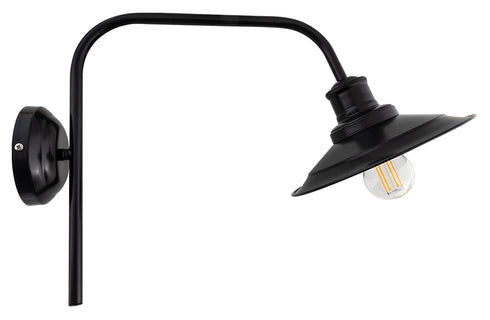 ARlight WLA 232 BK ΑΠΛΙΚΑ ΚΑΜΠΥΛΗ ΜΕΓΑΛΗ ΜΑΥΡΗ 1ΧΕ27