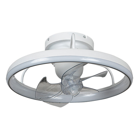 ARlight CFC 9501 WΗ ΑΝΕΜΙΣΤΗΡΑΣ ΟΡΟΦΗΣ ΜΕ LED ΦΩΤΙΣΜΟ 3COLORS+CONTROL