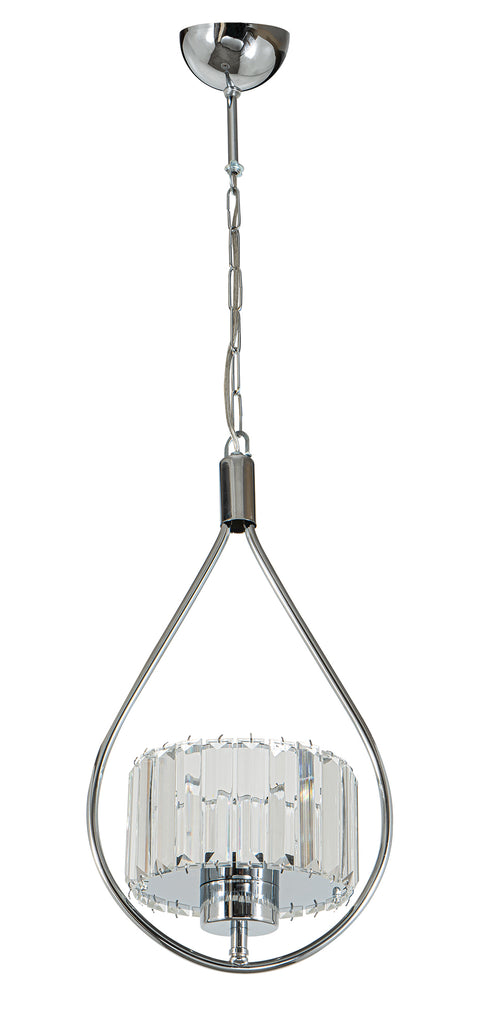 ARlight PDT 6092 ΚΡΕΜ. 1/Φ ΝΙΚΕΛ ΘΗΛΙΑ ΜΕ ΓΥΑΛΙ ΔΙΑΦΑΝΟ