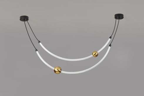 ARlight CCC 705-1 ΟΡΟΦΗΣ LED 2 ΗΜΙΚΥΚΛΙΟΙ ΣΩΛΗΝΕΣ