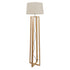 FLC 6320 WOODEN ARLIGHT FLOOR LIGHTING WITH CROSS-SHAPED SUPPORT
