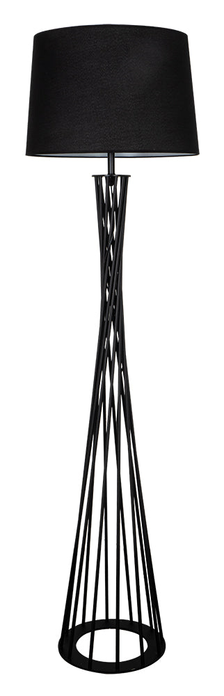 ARlight FLC 8261 BK ΔΑΠΕΔΟΥ ΜΕΤΑΛΛΙΚΟ ΜΑΥΡΟ ΜΕ ΚΑΠΕΛΟ 1ΧΕ27