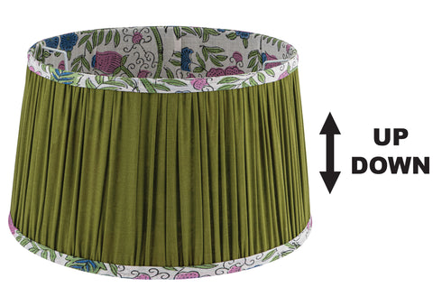 ARlight SPI 35 GN/GN-FL ΚΑΠΕΛΟ ΠΡΑΣΙΝΟ+ΠΡΑΣΙΝΟ ΛΟΥΛΟΥΔΙΑ Ε14-Ε27 (30-35d-20h) UP/DOWN