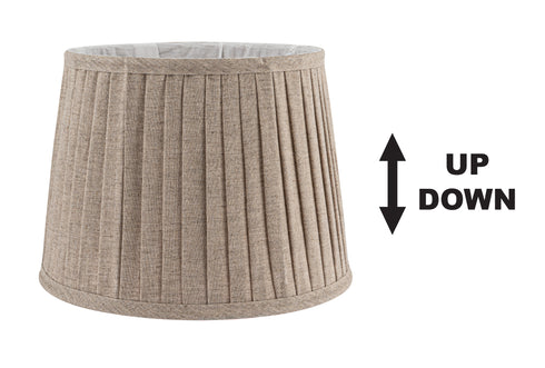 ARlight SPI 30 BG-L ΚΑΠΕΛΟ ΛΙΝΟ ΜΠΕΖ ΣΚΟΥΡΟ E27-E14 (24-30d-22h) UP/DOWN