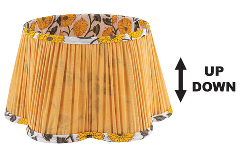 ARlight SPI 35 YL/YL-FL ΚΑΠΕΛΟ ΚΙΤΡΙΝΟ+ΚΙΤΡΙΝΑ ΛΟΥΛΟΥΔΙΑ Ε14-Ε27 (30-35d-20h) UP/DOWN