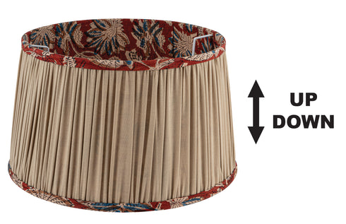 ARlight SPI 35 BG/RD-FL ΚΑΠΕΛΟ ΜΠΕΖ+ ΚΟΚΚΙΝΑ ΛΟΥΛΟΥΔΙΑ Ε27-Ε14 (30-35d-20h) UP/DOWN