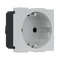 MODYS ΠΡΙΖΑ ΣΟΥΚΟ ΑΣΦΑΛΕΙΑΣ ΙΒΟΥΑΡ 2 ΣΤ. 2P+E 16A 250VAC IP20 10101312210