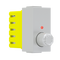 MODYS ΠΕΡΙΣΤΡΟΦΙΚΟΣ ΡΟΟΣΤΑΤΗΣ ΙΒΟΥΑΡ 1 ΣΤ. 1P 40-300W 250VAC IP20 10101312215