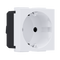 MODYS ΠΡΙΖΑ ΣΟΥΚΟ ΛΕΥΚΗ 2 ΣΤ. 2P+E 16A 250VAC IP20 10101312400