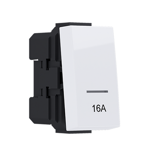 ^ MODYS DIPOLIC SWITCH (0-1) 16A WITH WHITE INDICATION 1 F. 2P 16AX 250VAC IP20