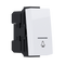 ^ MODYS BUTTON WITH INDICATION & SYMBOL WHITE BELL 1 F. 1P 10A 250VAC IP20