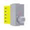 MODYS ΠΕΡΙΣΤΡΟΦΙΚΟΣ ΡΟΟΣΤΑΤΗΣ ΑΣΗΜΙ 1 ΣΤ. 1P 40-300W 250VAC IP20 10101312496