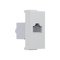 MODYS ΠΡΙΖΑ ΔΙΚΤΥΟΥ ΙΒΟΥΑΡ 1 ΣΤ. RJ45 CAT.6A ΜΕ ΘΩΡΑΚΙΣΗ IP20 10101312544