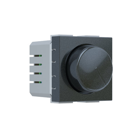 MODYS ΠΕΡΙΣΤΡΟΦΙΚΟ Α/Ρ DIMMER LED (7-110W) 2M 250VAC IP20 ΑΝΘΡΑΚΙ 10101412396