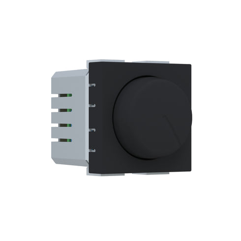 MODYS ΠΕΡΙΣΤΡΟΦΙΚΟ Α/Ρ DIMMER LED (7-110W) 2M 250VAC IP20 ΜΑΥΡΟ ΜΑΤ 10101412397
