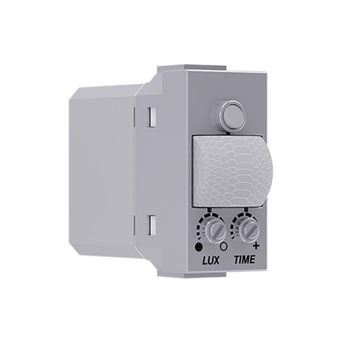 MODYS ΑΝΙΧΝΕΥΤΗΣ ΚΙΝΗΣΗΣ PIR ΑΣΗΜΙ 1 ΣΤ. 1P 5(1)A 230VAC IP20 10101412709