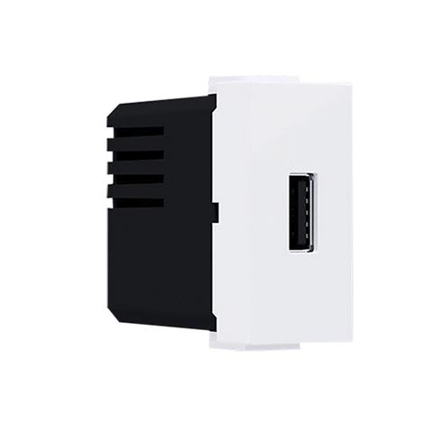 MODYS ΠΡΙΖΑ ΤΡΟΦΟΔΟΣΙΑΣ USB 1 ΣΤ. 1xUSB ΛΕΥΚΗ 5VDC 1.2A IP20 10101412820
