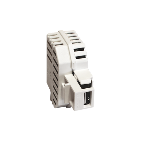 MODYS ΑΝΤΑΠΤΟΡΑΣ-ΠΡΙΖΑ USB KS 1 ΣΤ. 5V 1x1200m ΛΕΥΚΟΣ IP20 10101451080