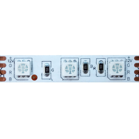 ΛΩΡΙΔΑ LED 5M 14.4W/M 12V DC IP20 RGB 10mm 125050144RGB