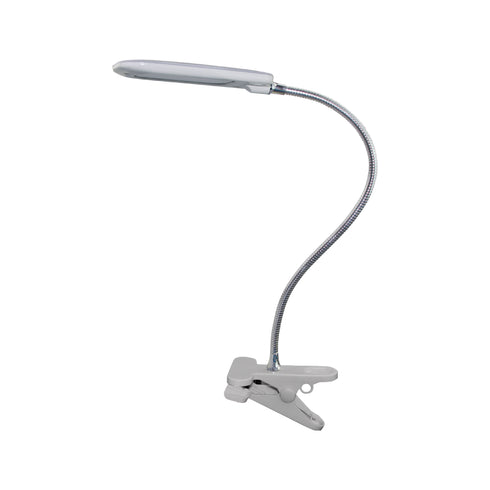 LED ΓΡΑΦΕΙΟΥ 5W ΓΚΡΙ 4000K+ΣΠΙΡΑΛ+ΚΛΙΠ 230V 7,5X11,5XH43,5CM BAZ2 15205LEDGYC