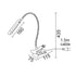 LED Φ/Σ ΓΡΑΦΕΙΟ 5W ΡΟΖ 4000K+ΣΠΙΡΑΛ+ΚΛΙΠ230V7,5X11,5XH43,5CM BAZ2 15205LEDPKC