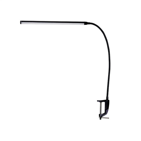 LED ΓΡΑΦΕΙΟΥ 5W 4000Κ ΑΦΗΣ ΜΑΥΡΟ+ΣΠΙΡΑΛ+ΣΦΙΓΚΤΗΡ 230VΗ85,5CM DELGADO 16055LEDBKC