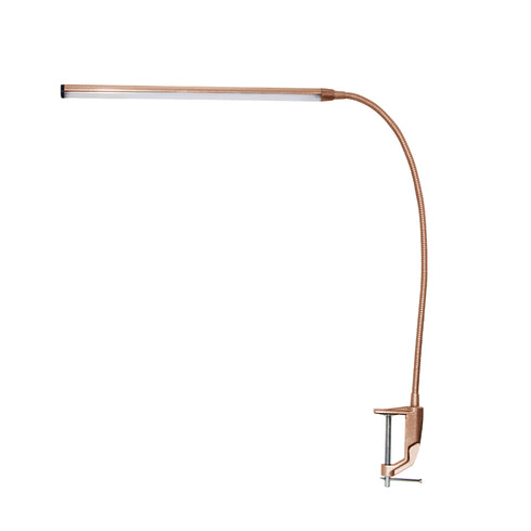 LED Φ/Σ ΓΡΑΦ 5W 4000Κ ΑΦΗΣ ΧΡΥΣ ΜΕ ΣΠΙΡΑΛ+ΣΦΙΓΚΤ 230V H85.5 DELGADO 16055LEDGOC