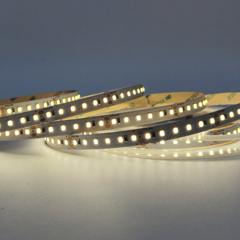 LED SMD STRIP 24V DC 22W/M 3000K 2360LM/M IP20 10MM CRI80 OSRAM 2835 120LEDS/M 3SDCM 5M REEL 5YRS 24228030