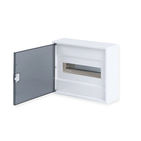 ΗΛ.ΠΙΝΑΚΑΣ ΠΛΑΣΤΙΚΟΣ ΕΠΙΤΟΙΧΟΣ 12 ΘΕΣΕΙΣ ΔΙΑΦΑΝΗ ΠΟΡΤΑ 1 ΣΕΙΡΑ IP40 282N12ALFA