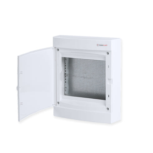 SURFACE MOUNTING ENCLOSURE FOR IT, WHITE DOOR- 2 ROWS IP40 361X287X112mm 282N24CWIT