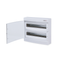SURFACE MOUNTING 36 MODULES 2 ROWS WHITE DOOR 282N2X18CW