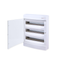 SURFACE MOUNTING 54 MODULES 3 ROWS WHITE DOOR 282N3X18CW