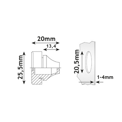 FLIPSEAL M20 282TPFSM20