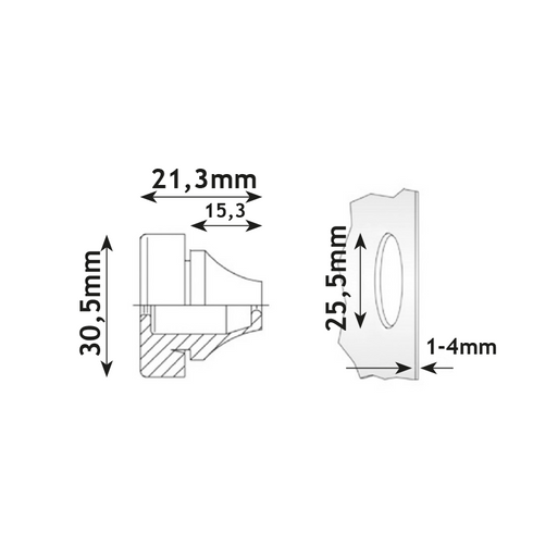 FLIPSEAL M25 282TPFSM25