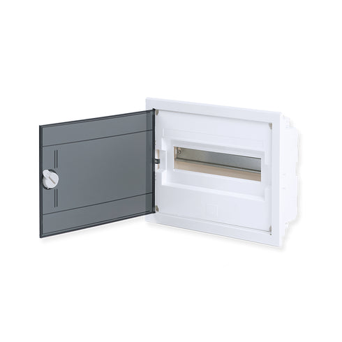 FLUSH MOUNTING 12 MODULES 1 ROW TRANSPARENT 282U12A