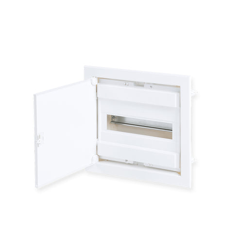 FLUSH MOUNTING 12+2 MODULES 1 ROW WHITE DOOR 282U12ES