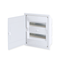 FLUSH MOUNTING 24 MODULES 2 ROWS WHITE DOOR 282U24AW