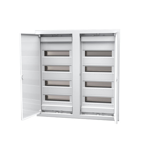 ΗΛ.ΠΙΝΑΚΑΣ ΠΛΑΣΤΙΚΟΣ ΧΩΝΕΥΤΟΣ 96 ΘΕΣΕΙΣ ΜΕΤΑΛΛΙΚΗ ΠΟΡΤΑ 4 ΣΕΙΡΕΣ IP40 282U2X48ES