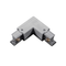 GREY 90° CORNER SUPPLY 4 WIRES LEFT 4WLGL