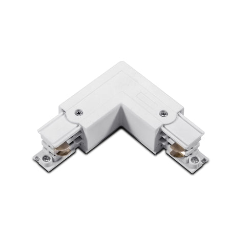 WHITE 90° CORNER SUPPLY 4 WIRES LEFT 4WLWL