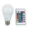 LED SMD A60 E27 230V 8W IR RGB+3.000K 270° 650Lm Ra80 A608RGBWN
